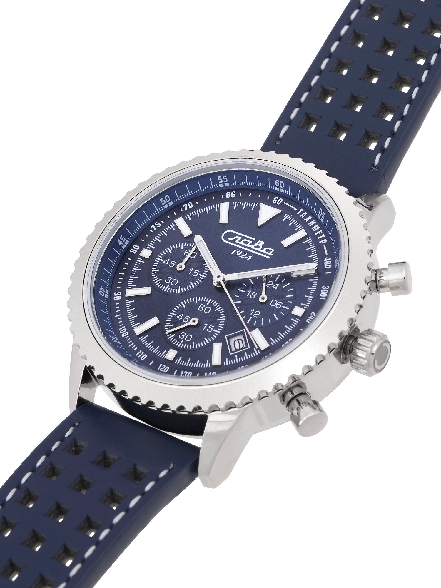 Наручные часы Слава Традиция, синий — фото 1