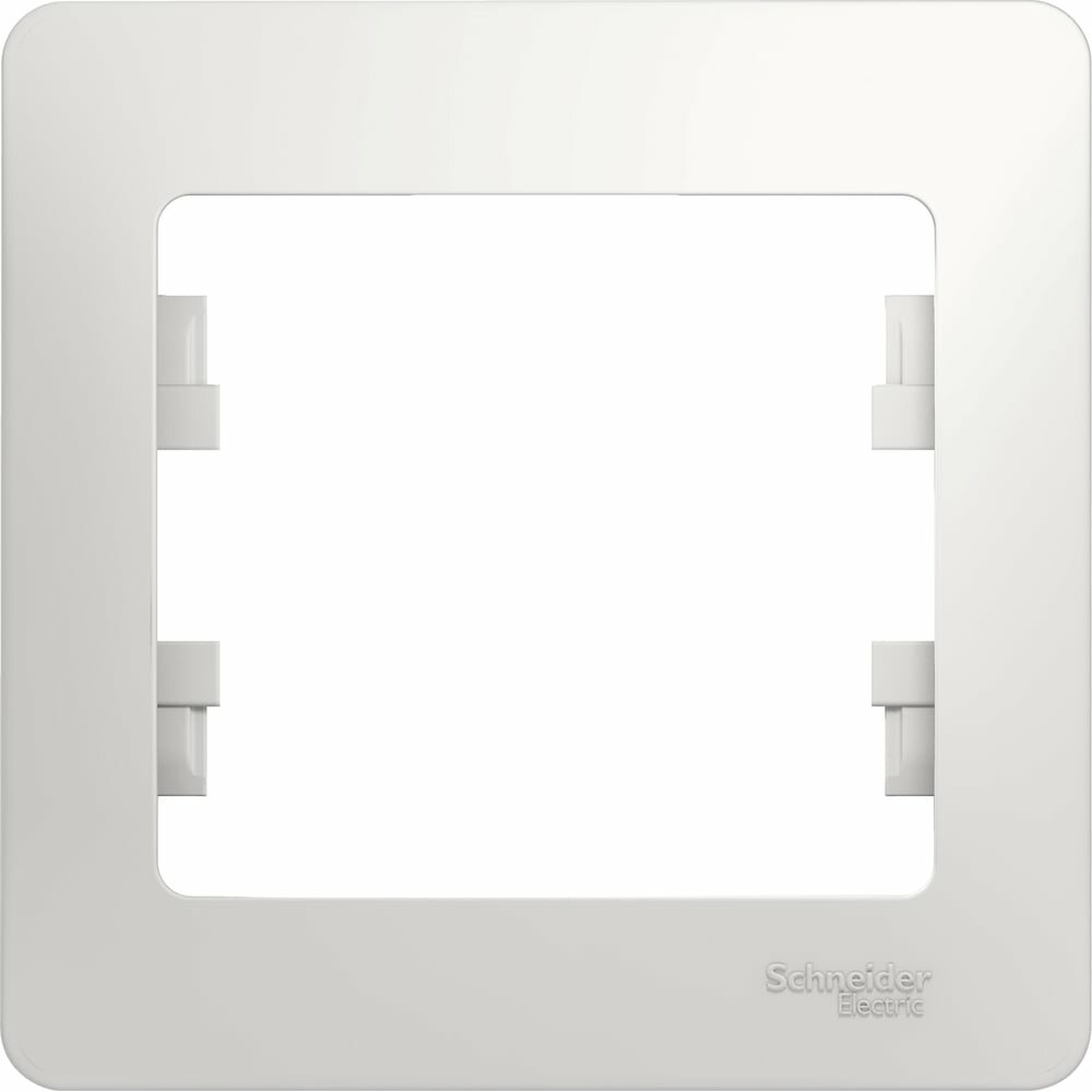 Одноместная рамка Systeme Electric Glossa