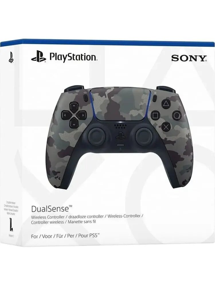 Геймпад Sony "DualSense", для PS5, с виброотдачей, беспроводной — фото 1