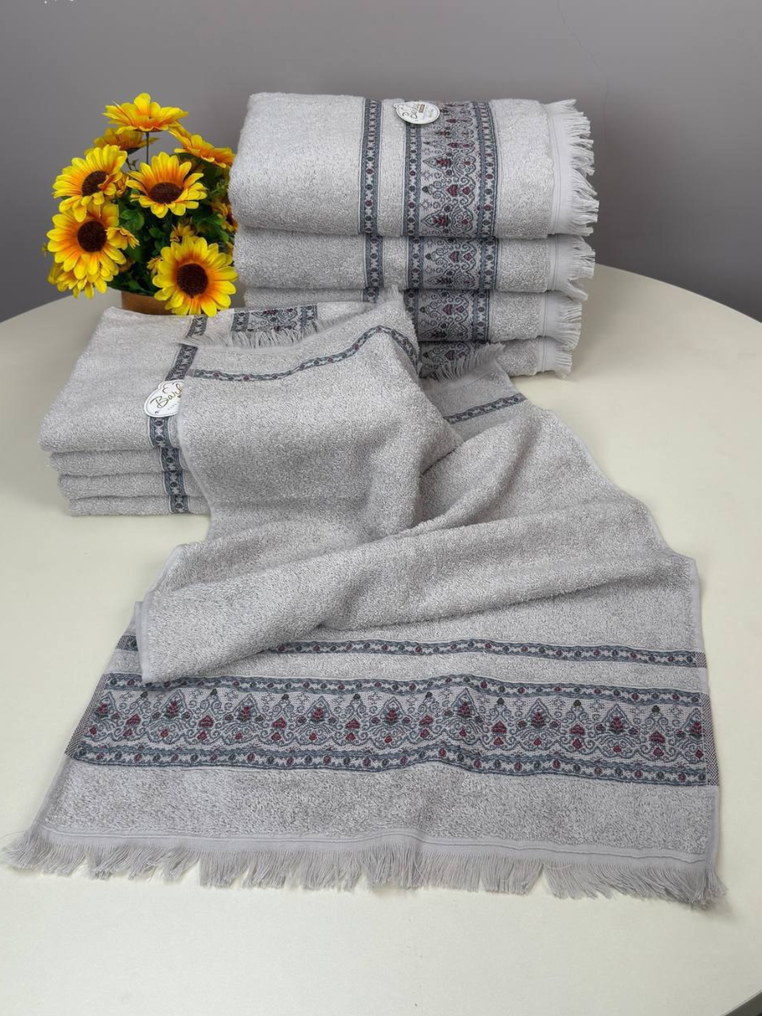 Полотенце для лица из 100% хлопка — фото 1