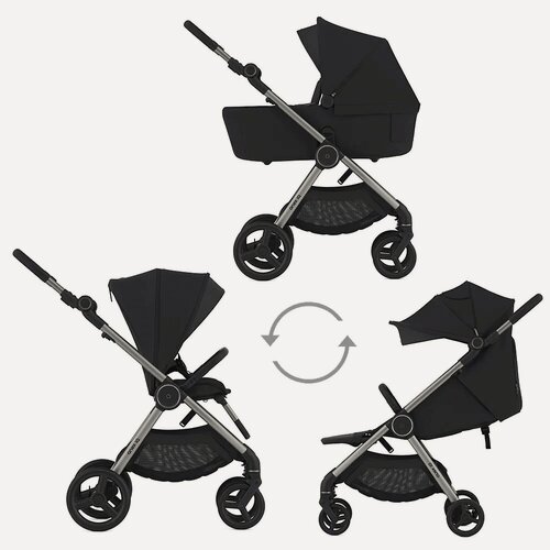 Изображение товара Коляска-трансформер Anex IQ Premium, цвет Darke (Угольный), артикул производителя iQ-20