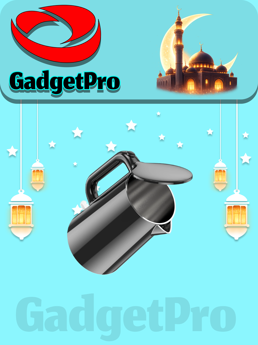 Электрический чайник Hoco HE11: 1.8л, нержавеющая сталь, автоматическое отключение, современный дизайн.