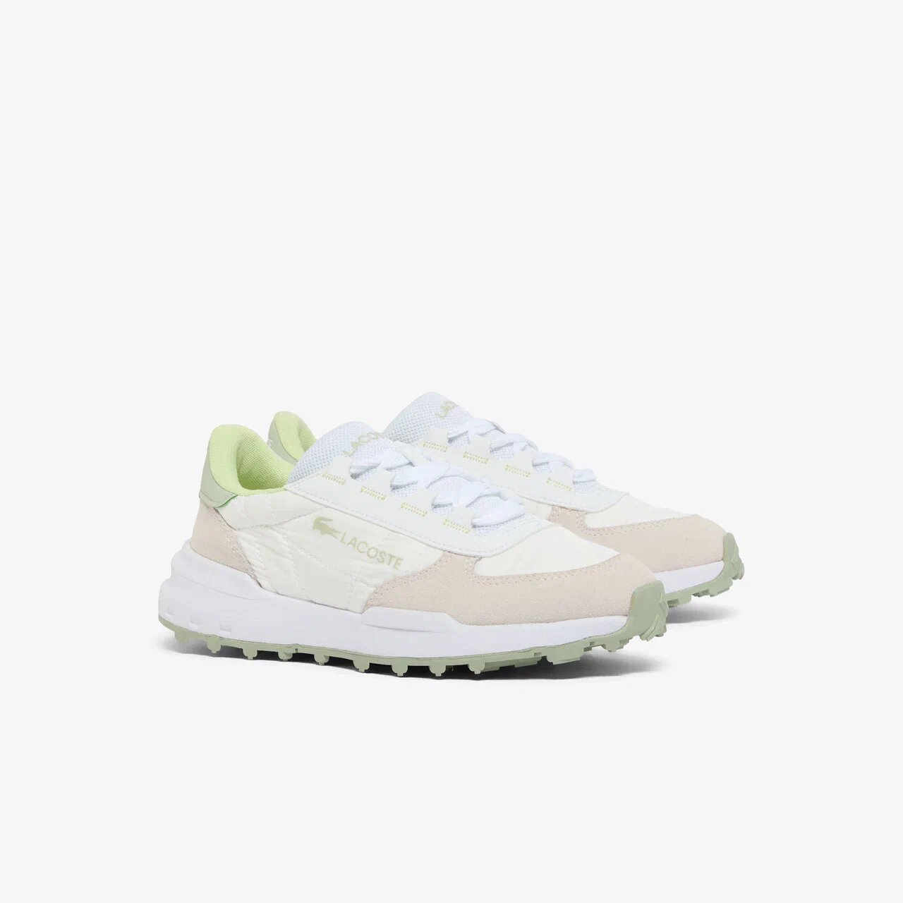 Кроссовки LACOSTE, размер 7,5 UK, белый — фото 1