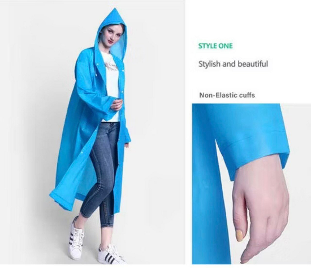 Плащ-дождевик Hongli, размер M-L, blue — фото 1