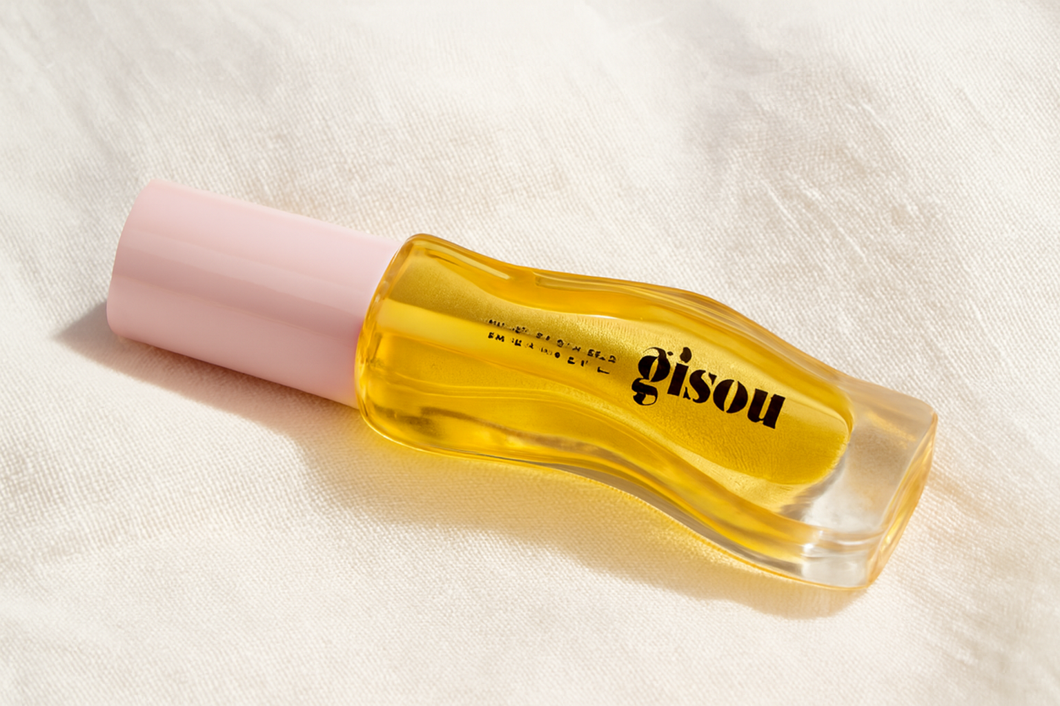Бальзам для губ Gisou Honey Infused Lip Oil, увлажняет, придаёт сияние, для блестящих и мягких губ, 8 мл