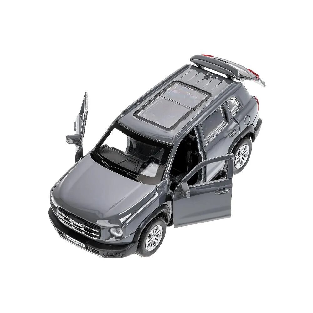 Машинка металлическая инерционная Технопарк Haval Dargo ,12 см, темно-серая