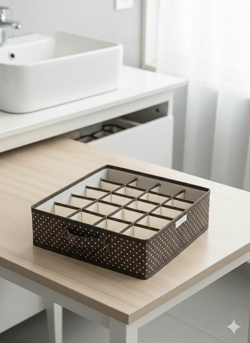 Набор органайзеров для одежды и нижнего белья в ящик (3 шт.) — фото 1