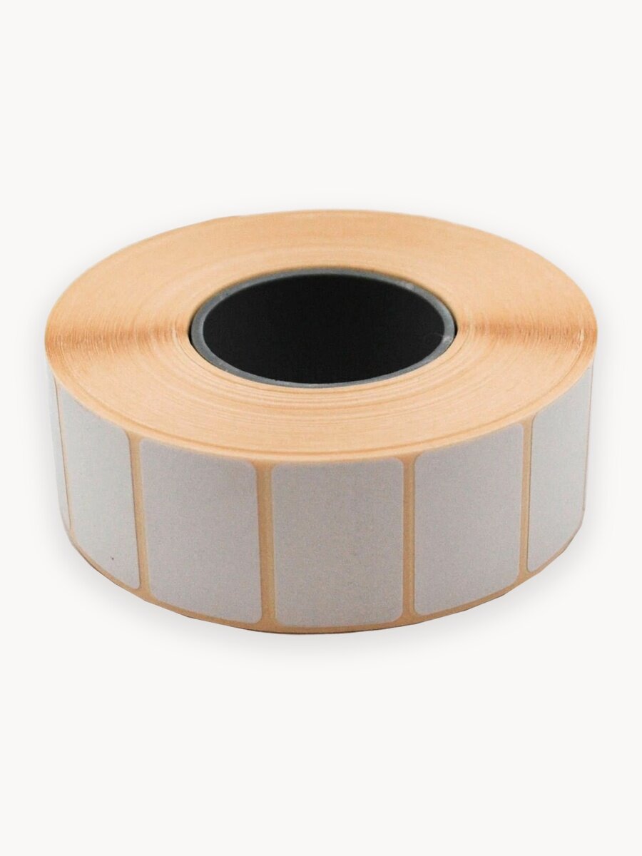 Термоэтикетки самоклеящиеся для термо-принтера, 30х20мм, втулка 40 мм, 1800 штук в рулоне. Стикеры, ценники, канцелярские наклейки, бумага для печати этикеток озон и Вайлдберриз. Товар для упаковки