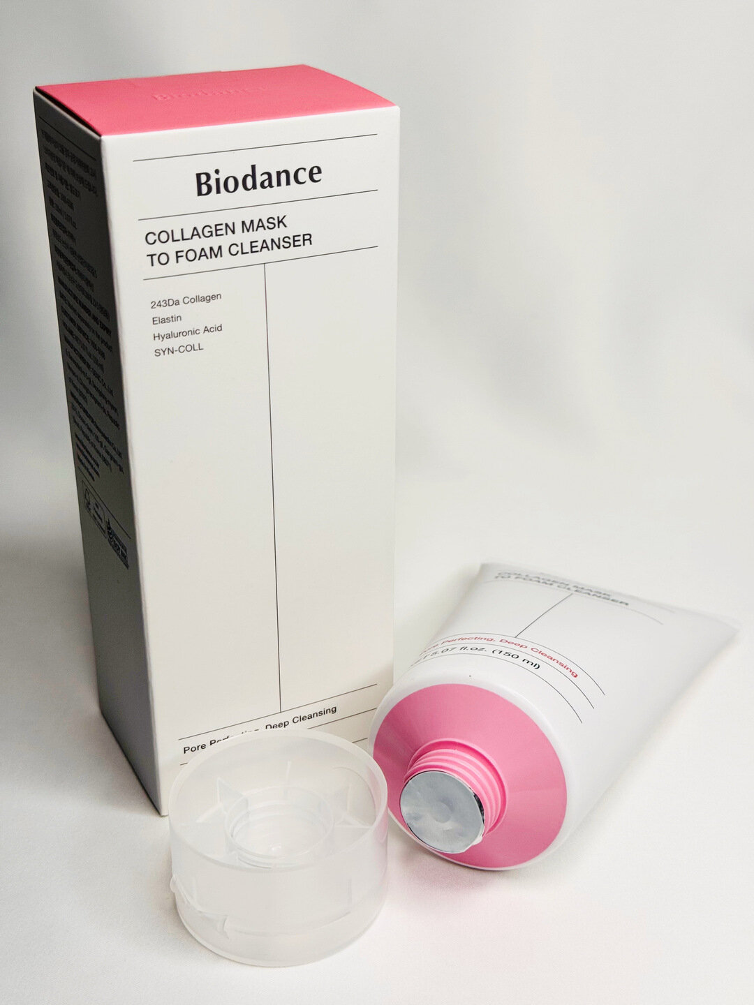 Biodance Foam Cleanser – для умывания, очищения и осветления лица, для макияжа, 150 мл