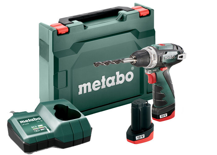 Аккумуляторная дрель-шуруповерт Metabo POWERMAXX BS BASIC (600984500) — фото 1