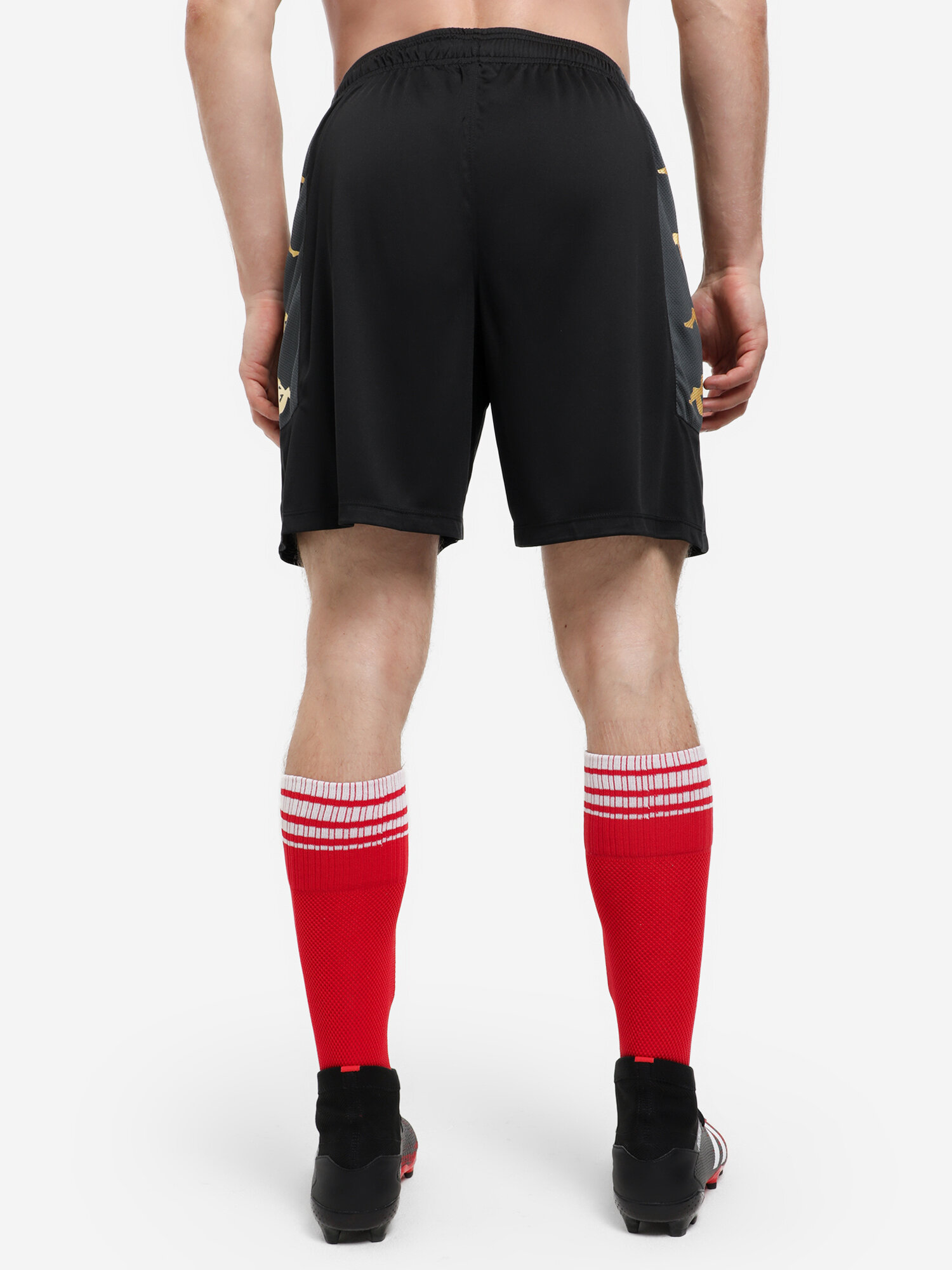 Шорты спортивные Kappa, размер M, черный/серый — фото 1