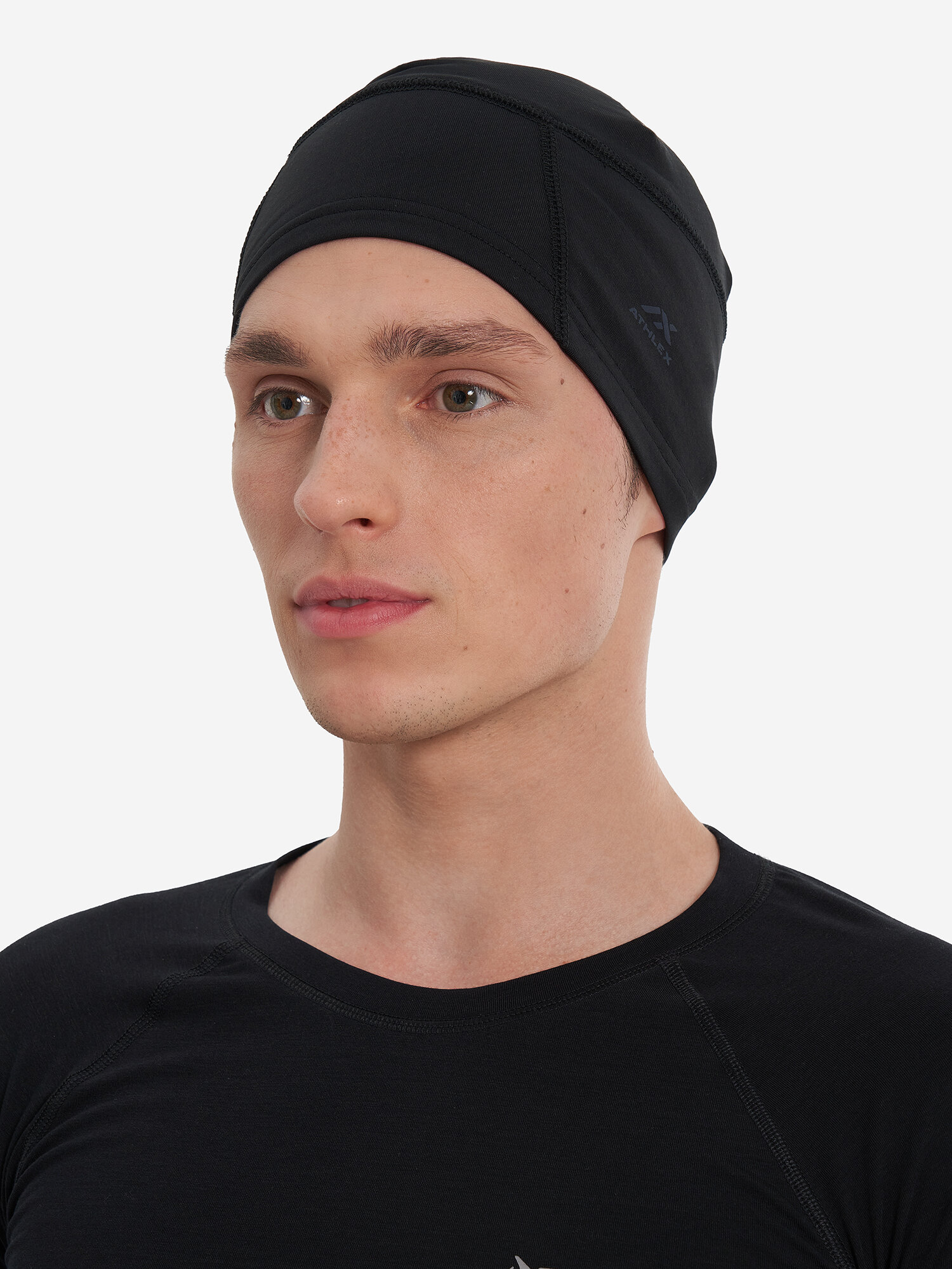Шапка ATHLEX для мужчин и женщин, размер one size, черный — фото 1