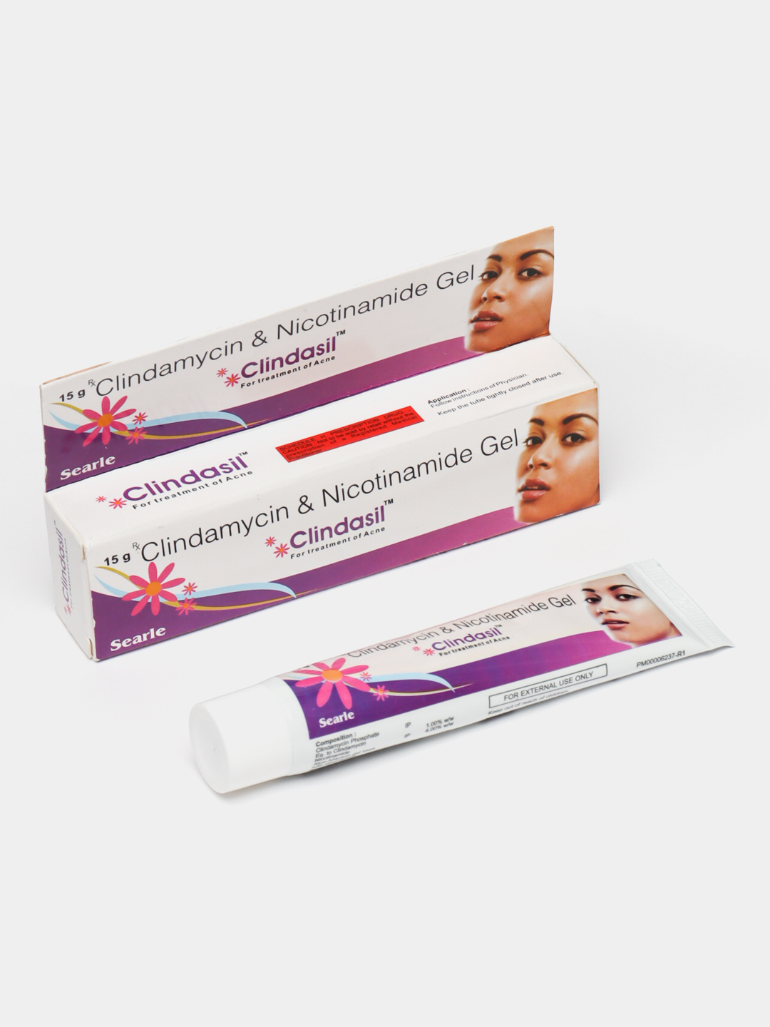 Крем - гель от акне, прыщей и угрей с никотинамидом и клиндамицином Clindasil, 15 г — очищает и выравнивает кожу