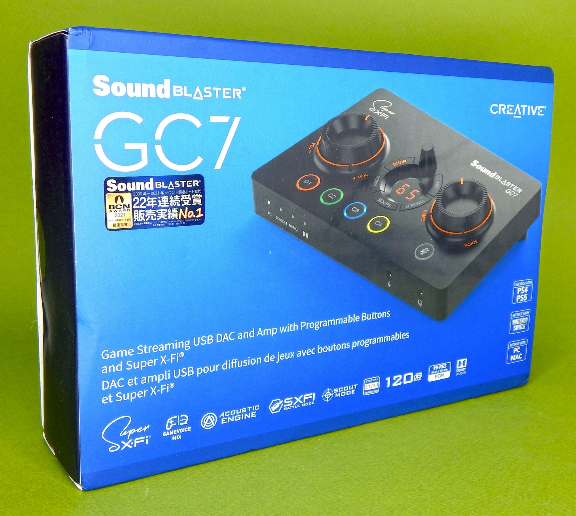 Звуковая карта Creative Sound Blaster GC7 Game Streaming DAC