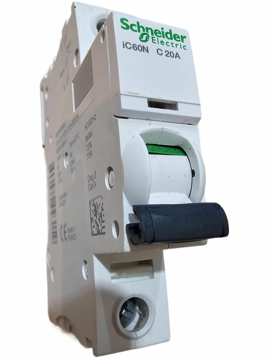 Автоматический выключатель Schneider Electric Acti9 1P 20А (C) 6кА