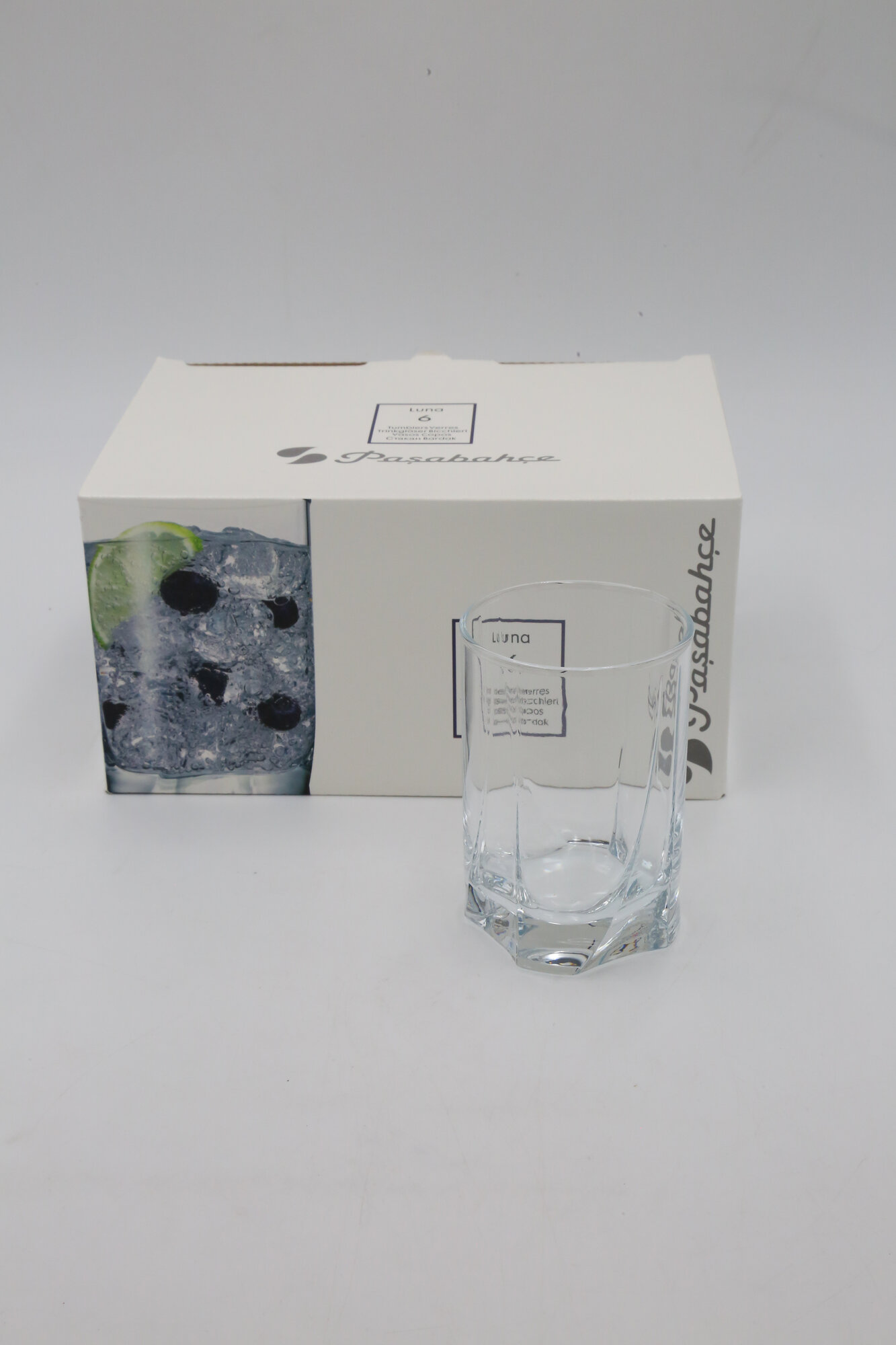 Стакан PASABAHCE луна 42378 230мл 6шт 6х8 315504 — фото 1