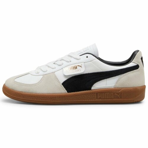 фото Кроссовки puma palermo leather, полнота 6 (ru)/ на среднюю стопу, размер 36, бело-розовый