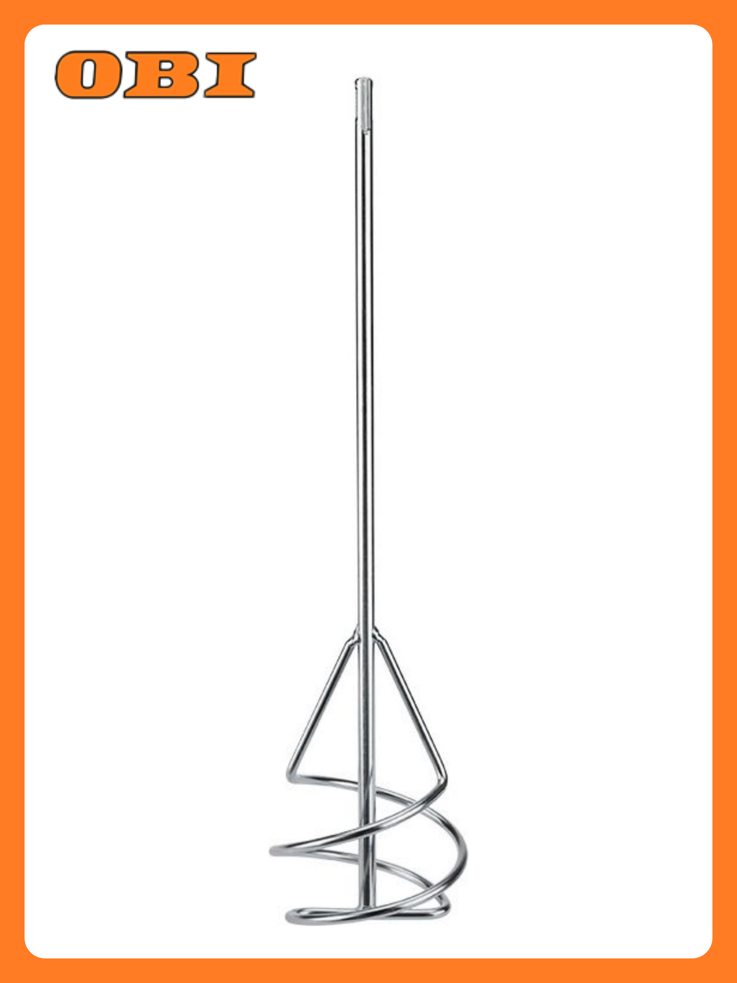 Насадка-миксер Kranz SDS PLUS оцинкованная сталь 100x450мм