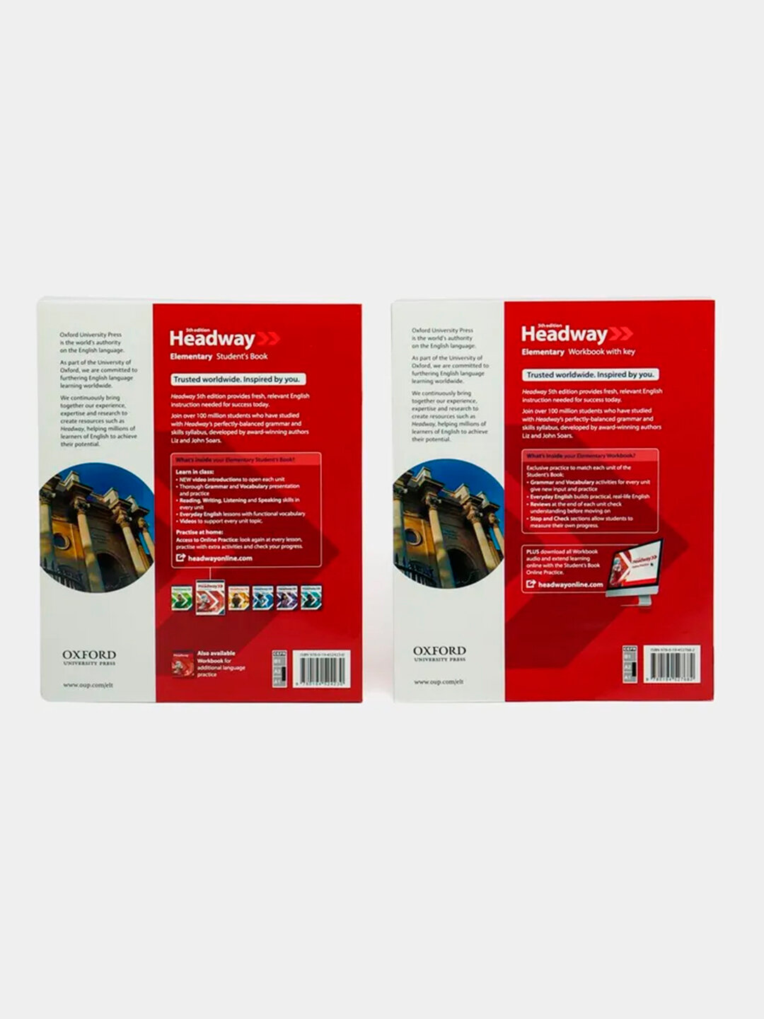 Headway Elementary (5th edition): учебник + рабочая тетрадь + диск — фото 1