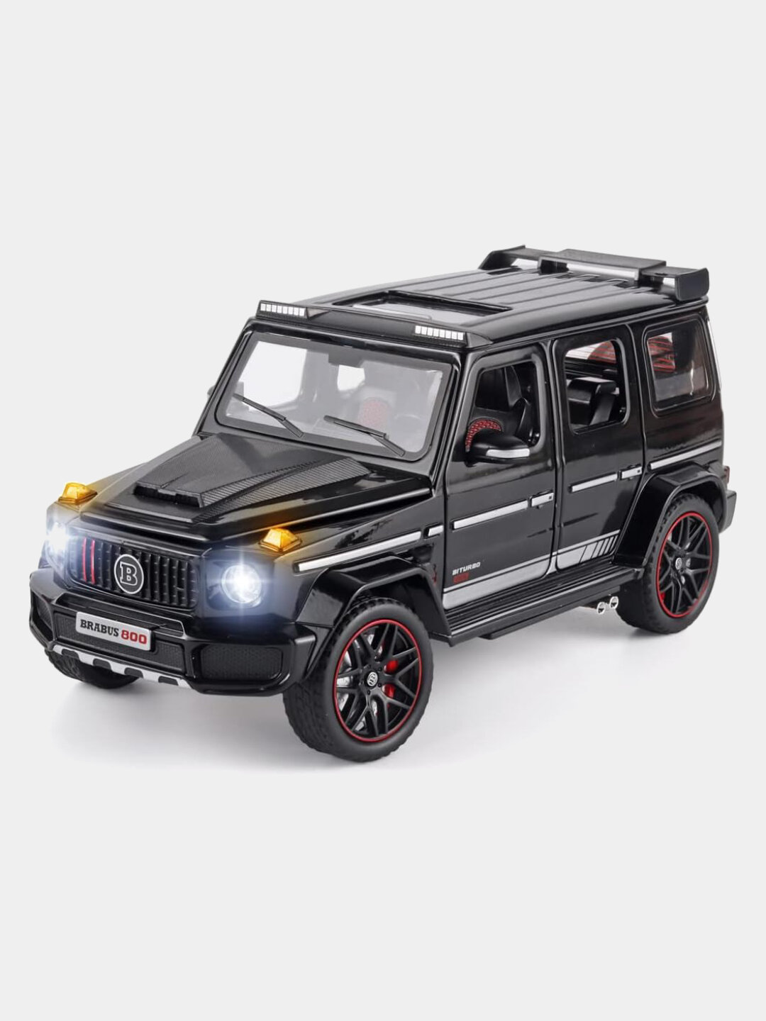 Металлическая машинка Mercedes-Benz G-Brabus G800 1:24