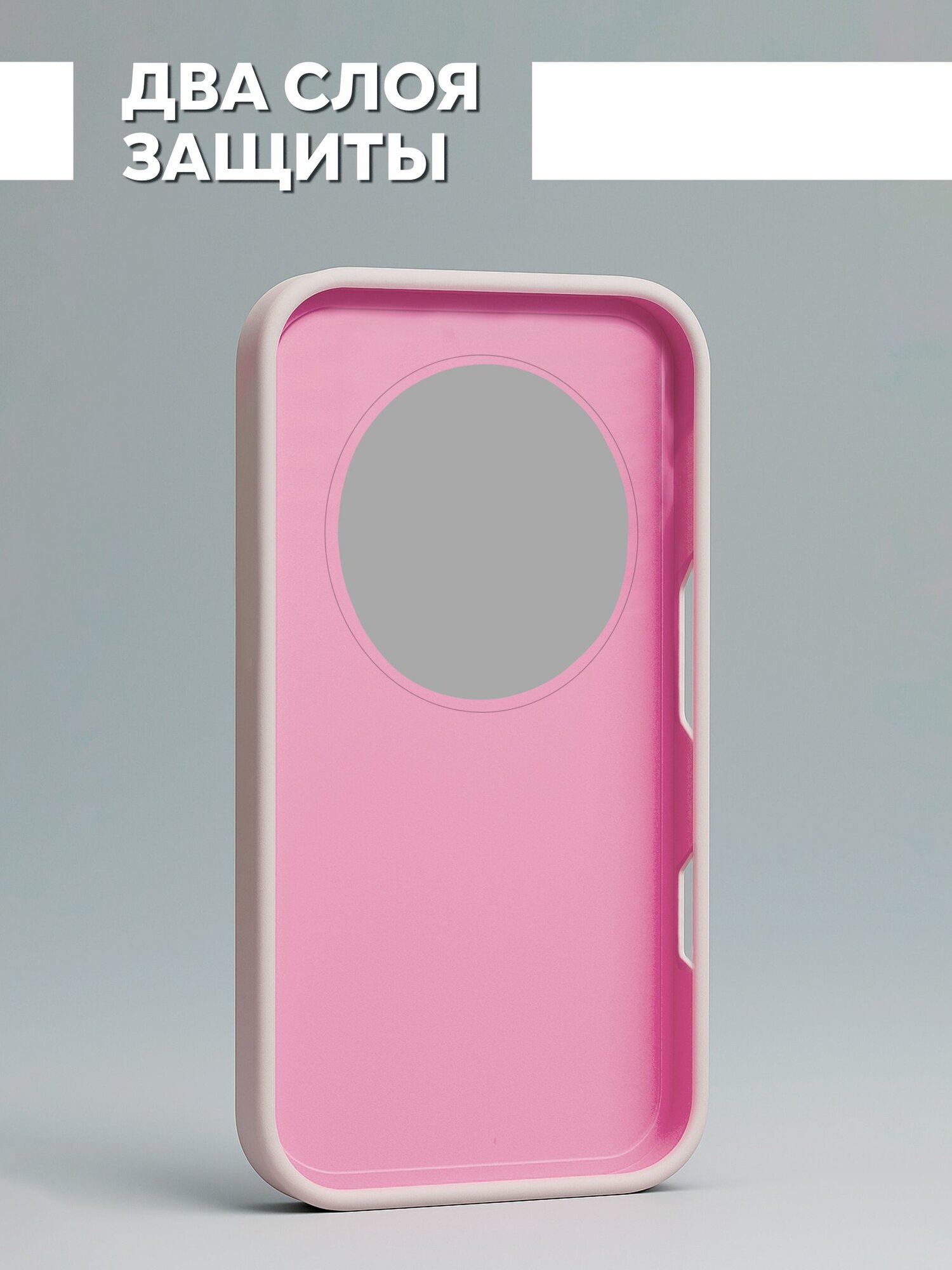 Чехол на Redmi A3 силикон противоударный; c защитой камеры ; — фото 1