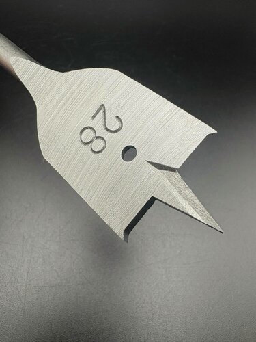 Изображение товара Сверло плоскофрезерное перьевое по дереву 28 x 152 мм