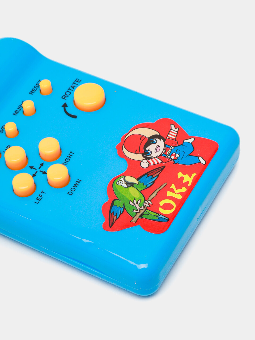 Тетрис электронный, на батарейках, игра головоломка для детей и взрослых, случайный цвет