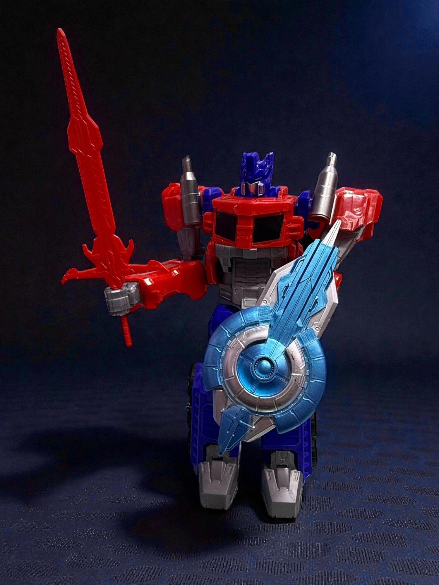 Робот трансформер, робот истребитель, фигурка машины (OPTIMUS PRIME) — фото 1