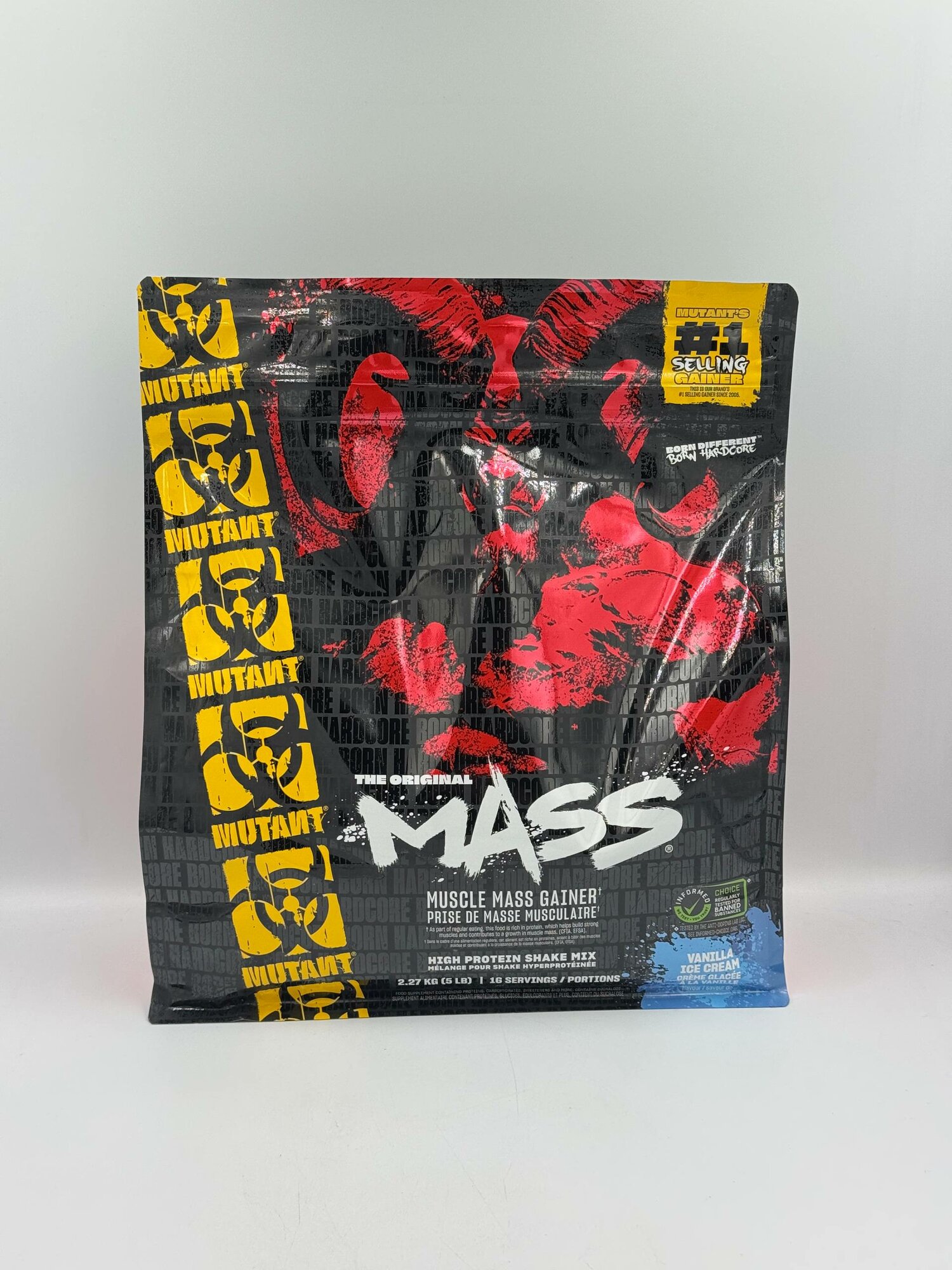 Mutant Mass gainer 2.3kg Vanilla мутант гейнер вкус ваниль для роста