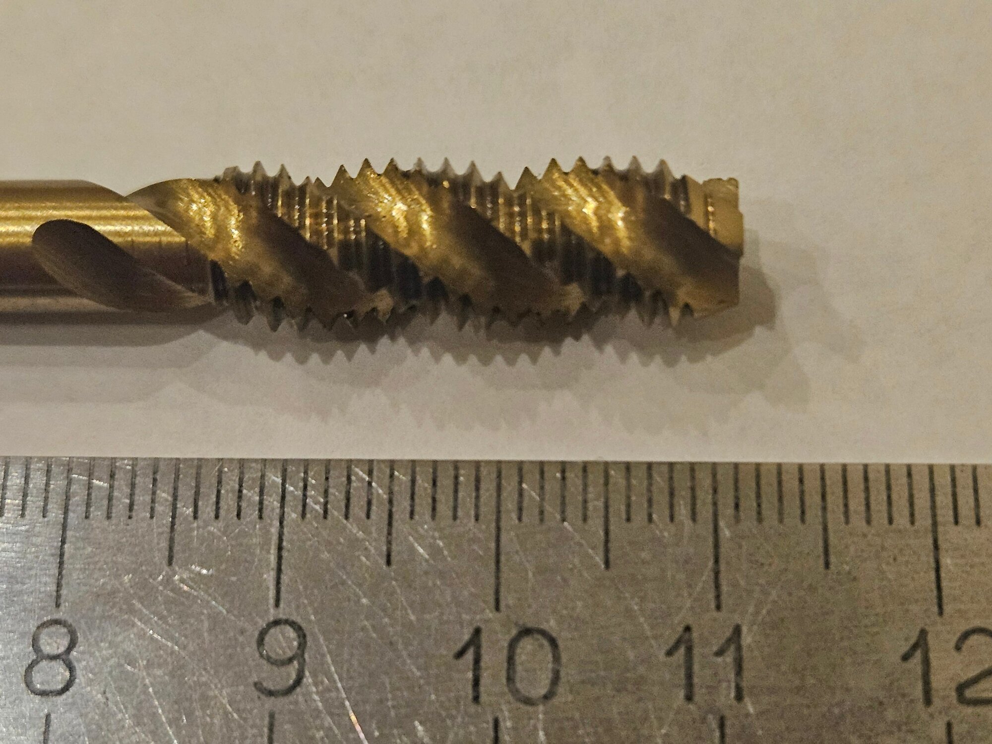 Метчик машинный винтовой М8х1,25 — фото 1