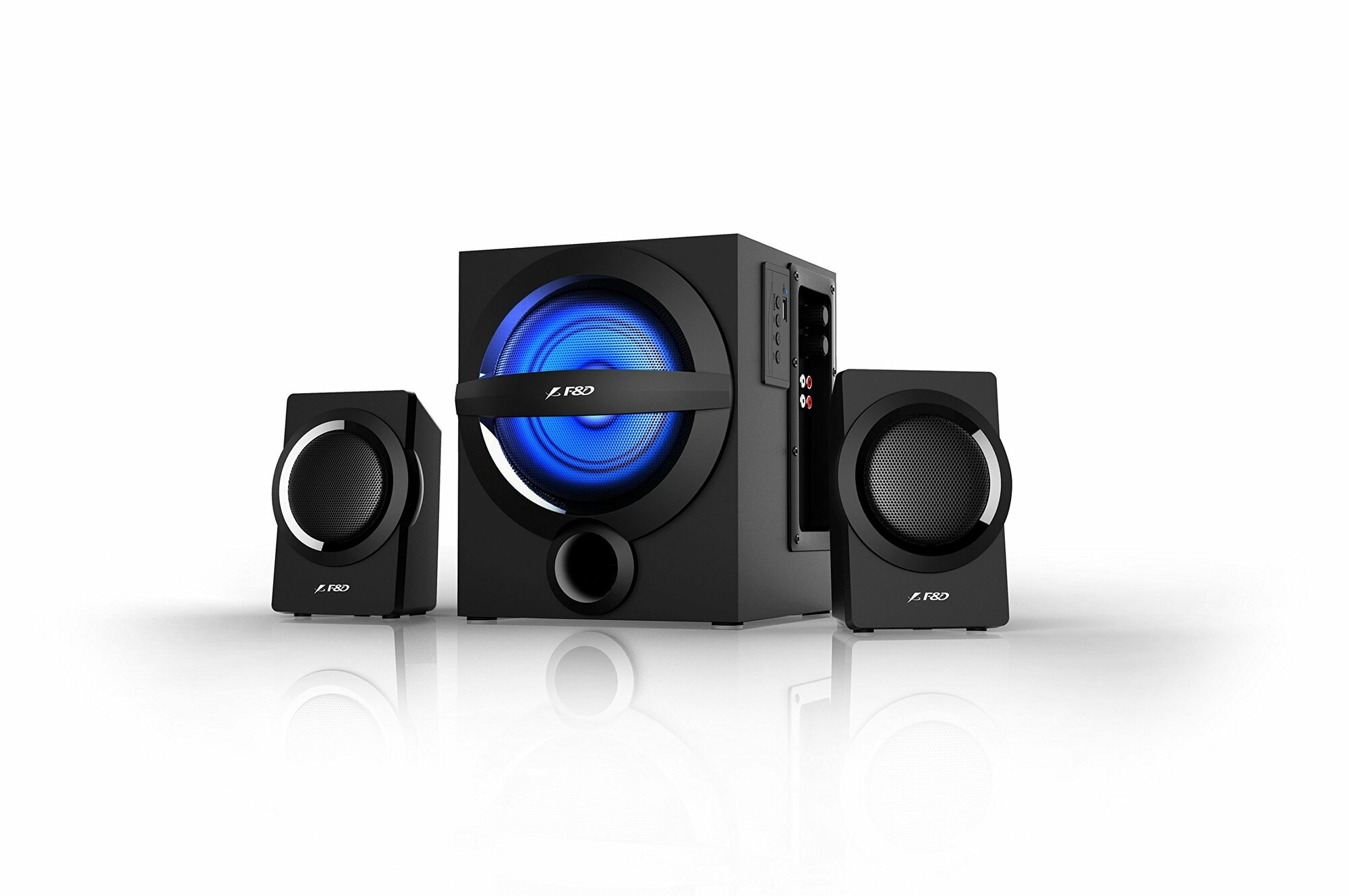 Акустическая система F&D A140X 2.1 39W с Bluetooth USB и пультом — фото 1