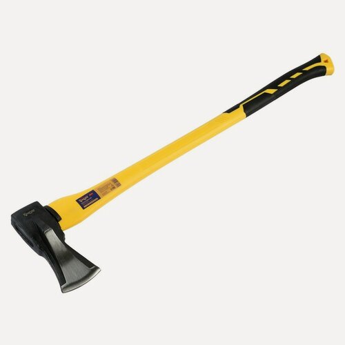 Изображение товара Колун кованый тундра профи, клиновидная форма, фиберглассовое 3К топорище 90 см, 2 кг