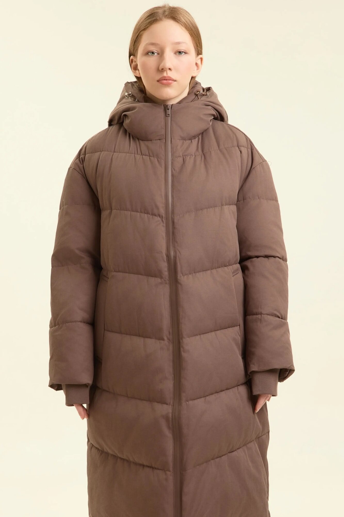 Куртка Selfie, размер L, коричневый — фото 1