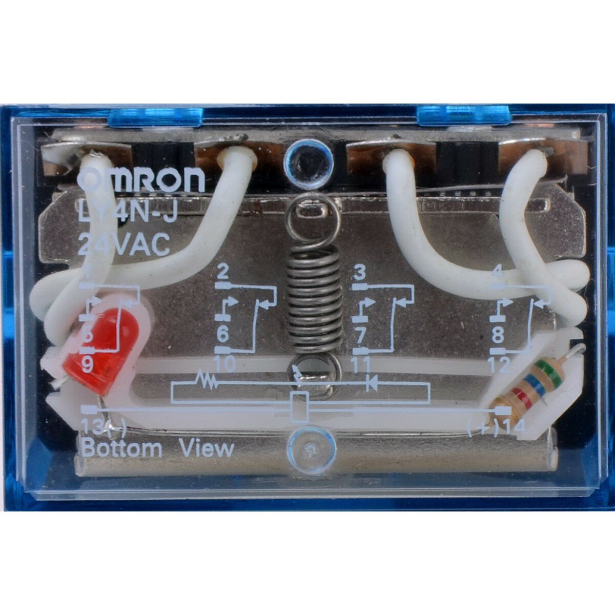 Реле LY4N-J 24V AC (017559) — фото 1