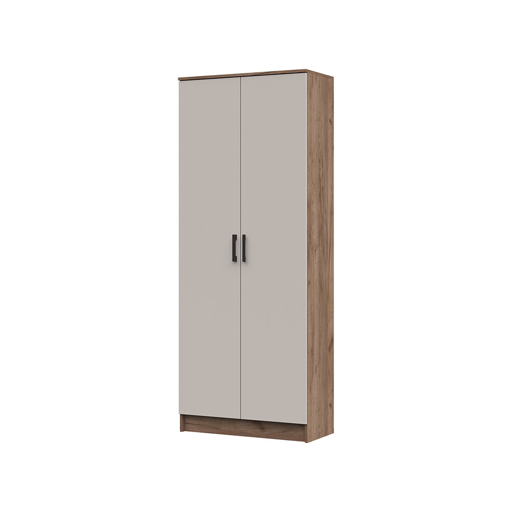 Шкаф для одежды напольный Машенька ШК-204 ЛДСП, дуб крафт табачный/кашемир