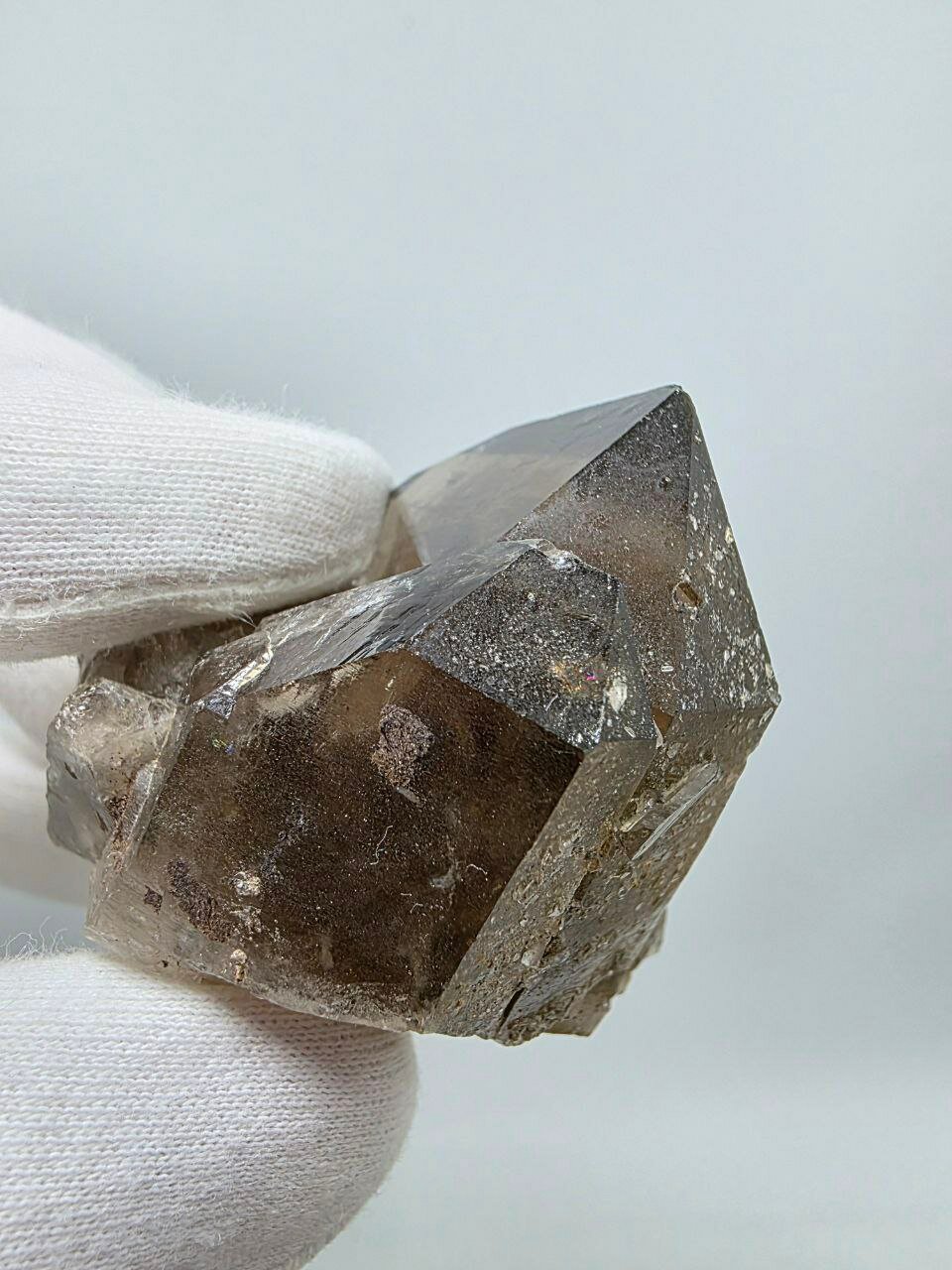 Щётка кристаллов дымчатого кварца 53 мм, 98 г — фото 1