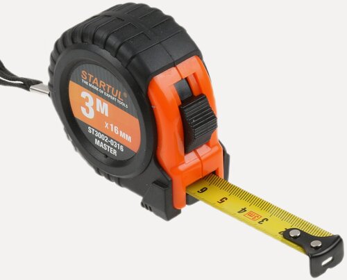 Изображение товара Рулетка измерительная STARTUL Master ST3002-0316, длина 3 м, ширина 16 мм