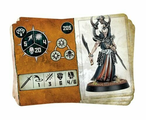 Набор миниатюр Askurgan Trueblades Warcry Warhammer — фото 1