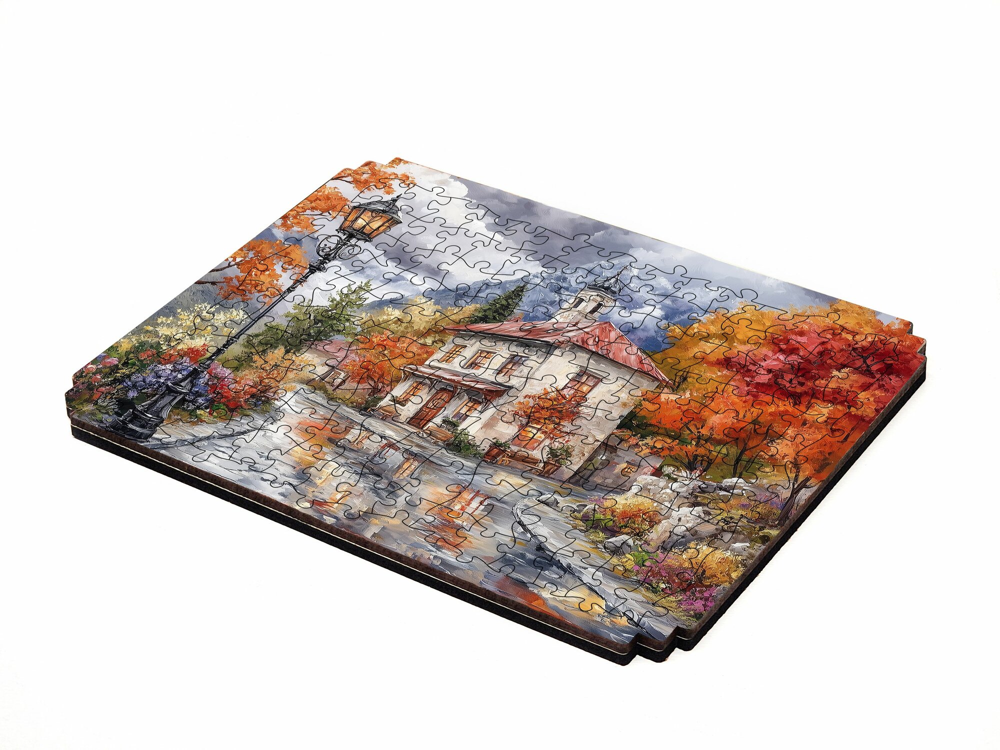 Пазл Алма мини 150 деталей. Город после дождя — фото 1