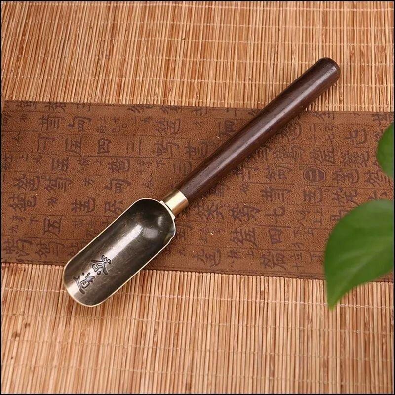 Ложка для чая и кофе декоративная , ручка дерево