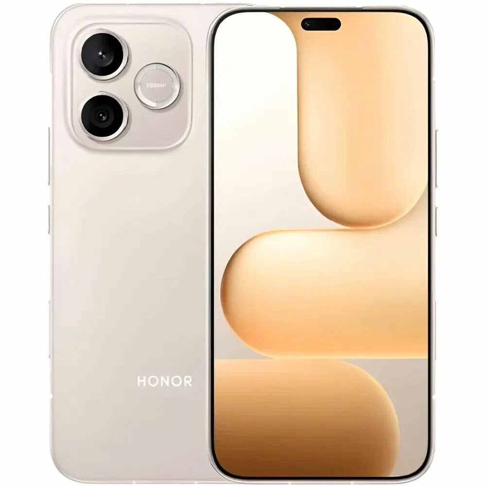 Смартфон Honor "600 Lite", 5G, 8ГБ/256Гб, AMOLED, 100Мп, бежевый