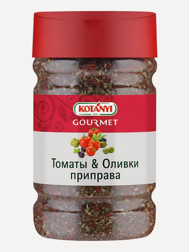 Изображение товара Приправа Kotanyi "Томаты & Оливки", измельченная, без консервантов, 465 г