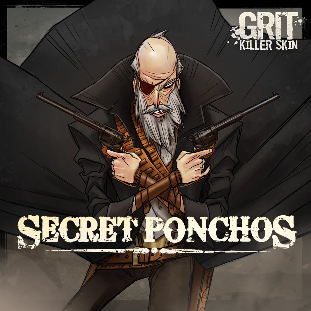 Дополнение Secret Ponchos - Killer 'Grit' Skin, цифровое издание PlayStation 4, регион Турция / код пополнения баланса