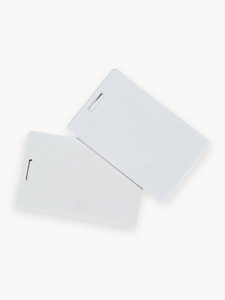 Перезаписываемая карта Proxy Temic 5577 (10шт) толстая. Частота 125 кГц. Clamshell, RFID карта-заготовка