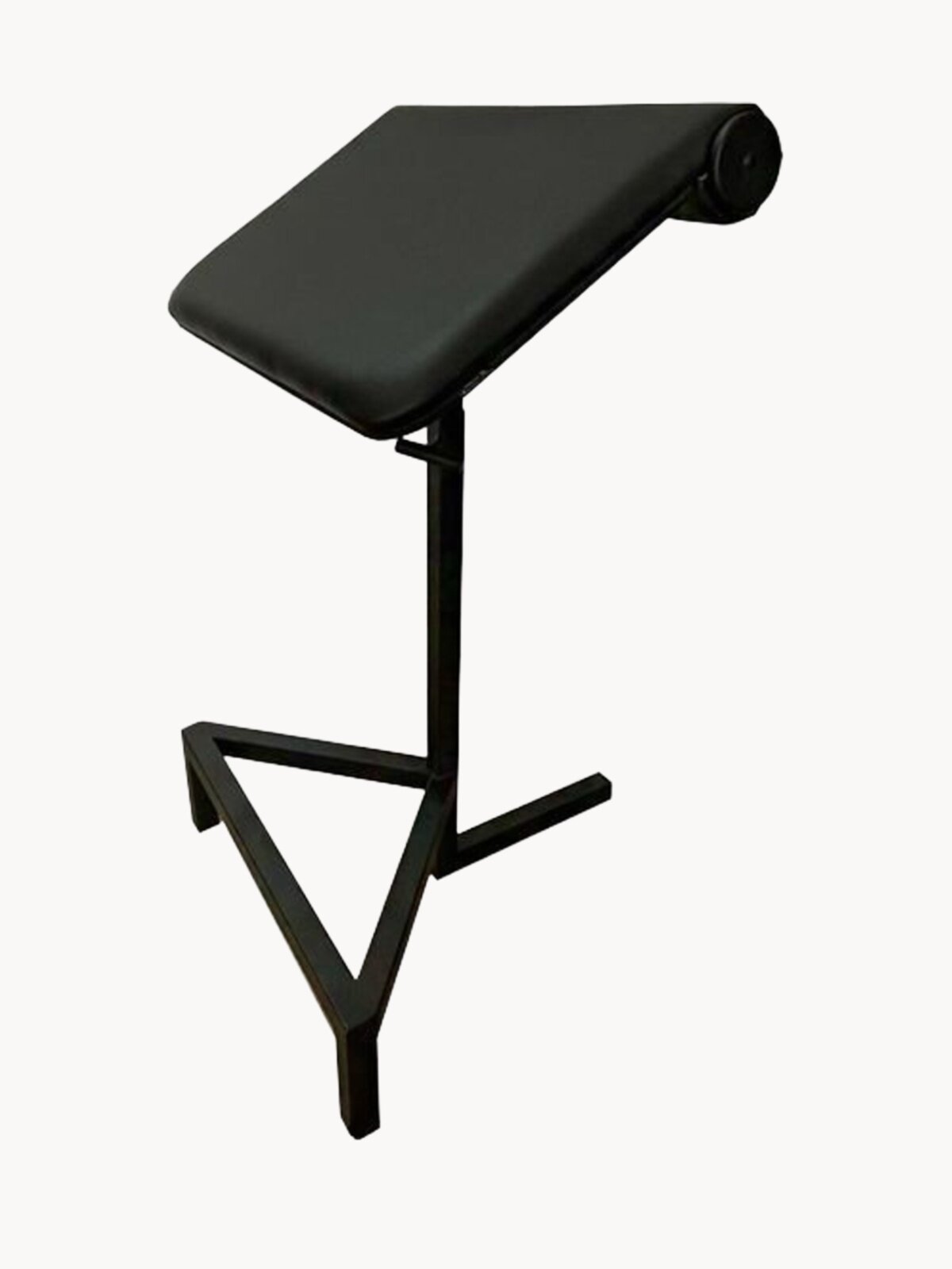 Холдер для тату с валиком и регулировками высоты и наклона Arm rest Holder Black 35х50