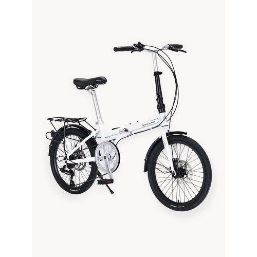 Велосипед Team Klasse XD-TD-01-B, городской, складной, 7 скоростей, диаметр колес 20