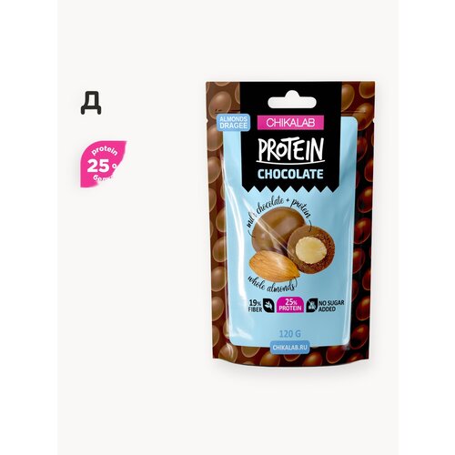 Chikalab Конфеты Драже без сахара 