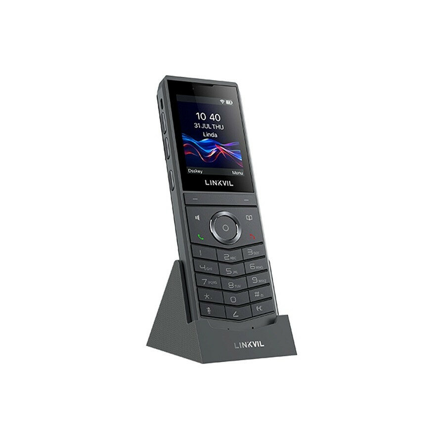 Портативный Wi-Fi телефон SIP Fanvil LINKVIL W620W, Wi-Fi 2,4G/5G, цветной экран, б/п