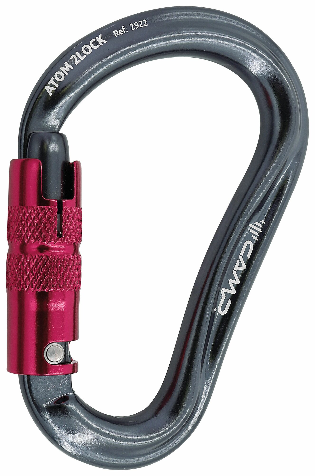 Карабин CAMP ATOM 2LOCK Gun metal (ЕАС)