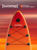 Сапборд OUTSTEP 320х81х15 см, цвета заката в Сочи, FDO20-CMR